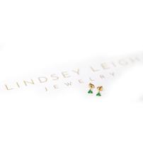 Trio Gemstone Earrings 202//202